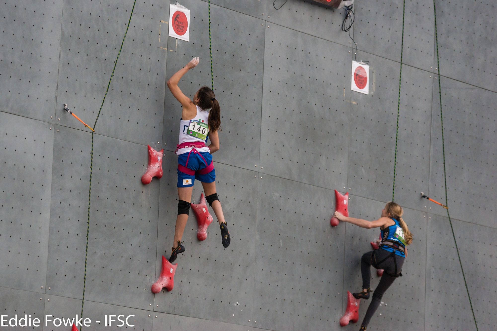 Photo courtesy of Eddie Fowke/IFSC