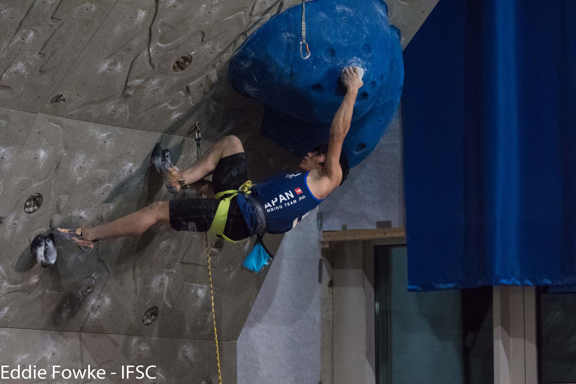 Photo courtesy of Eddie Fowke/IFSC