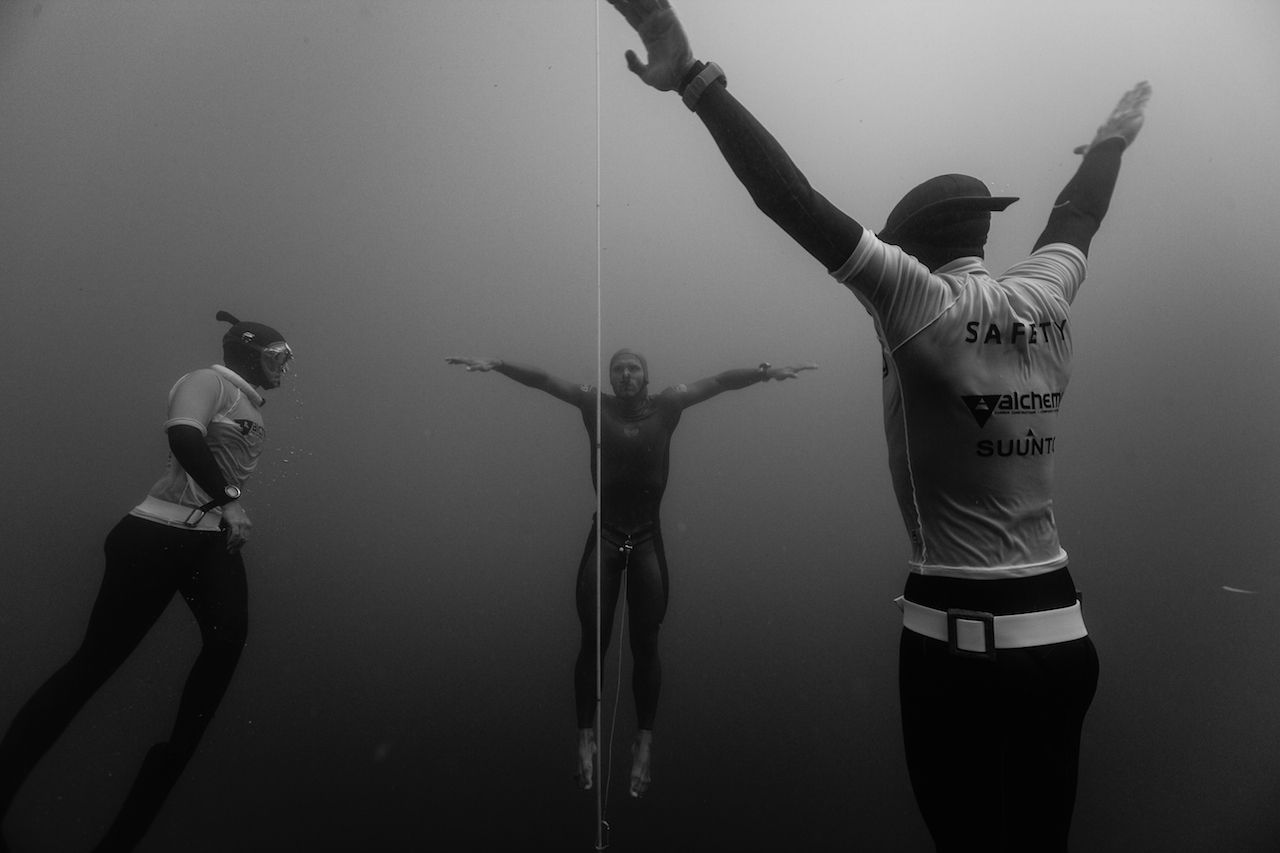 Freediver Alexey.