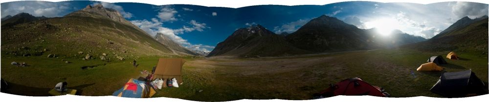 Base camp of Torro Peak