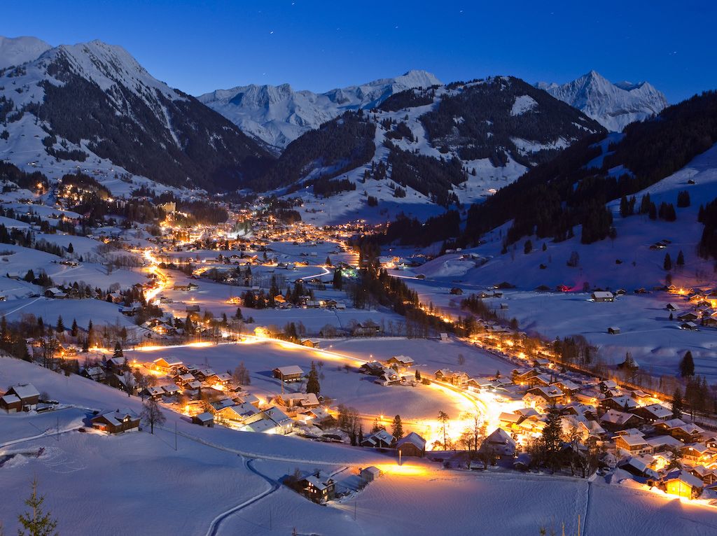 Postcard picturesque. Photo © Snow Bike Festival, GSTAAD